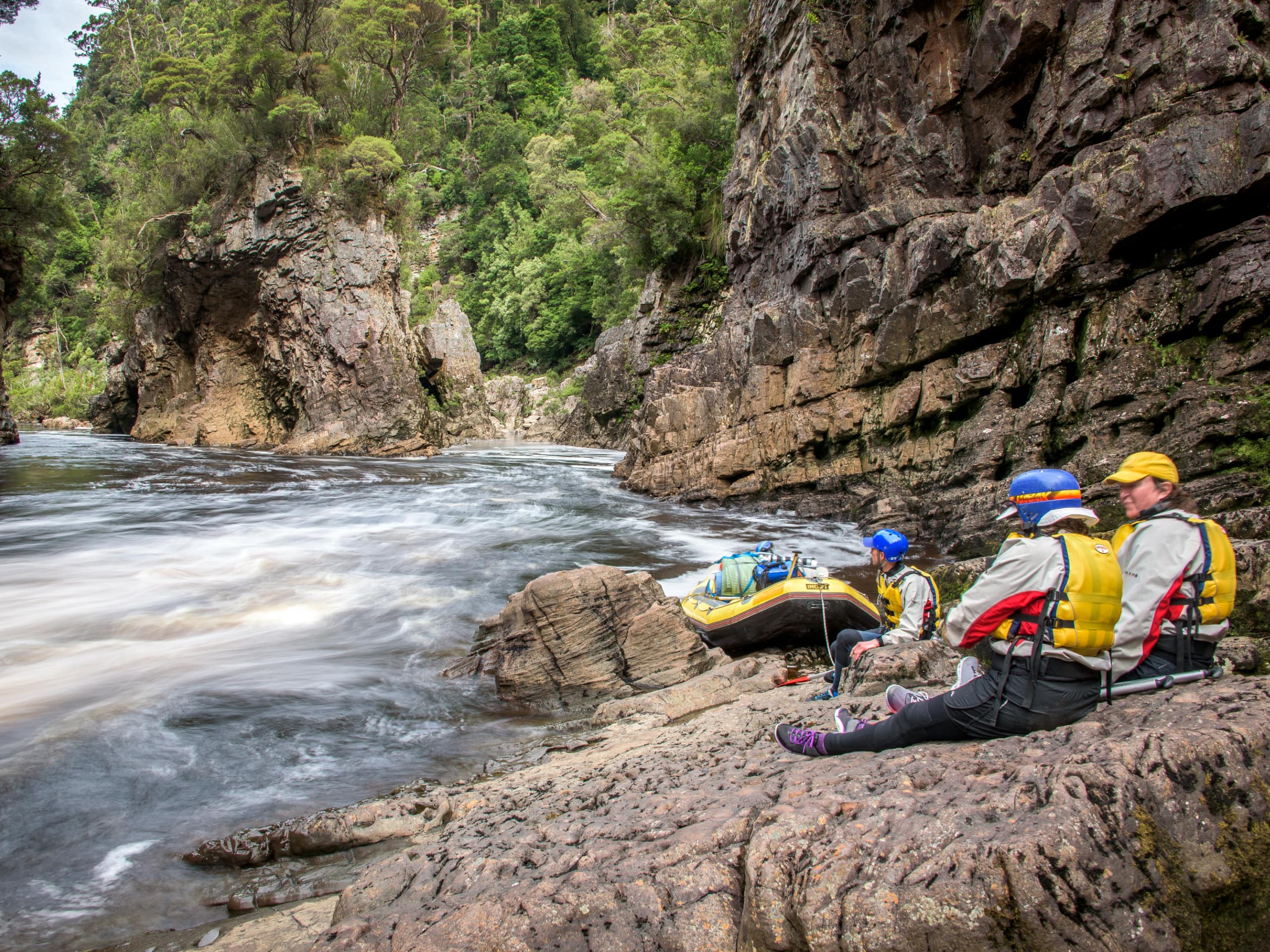 Franklin River Rafting-4