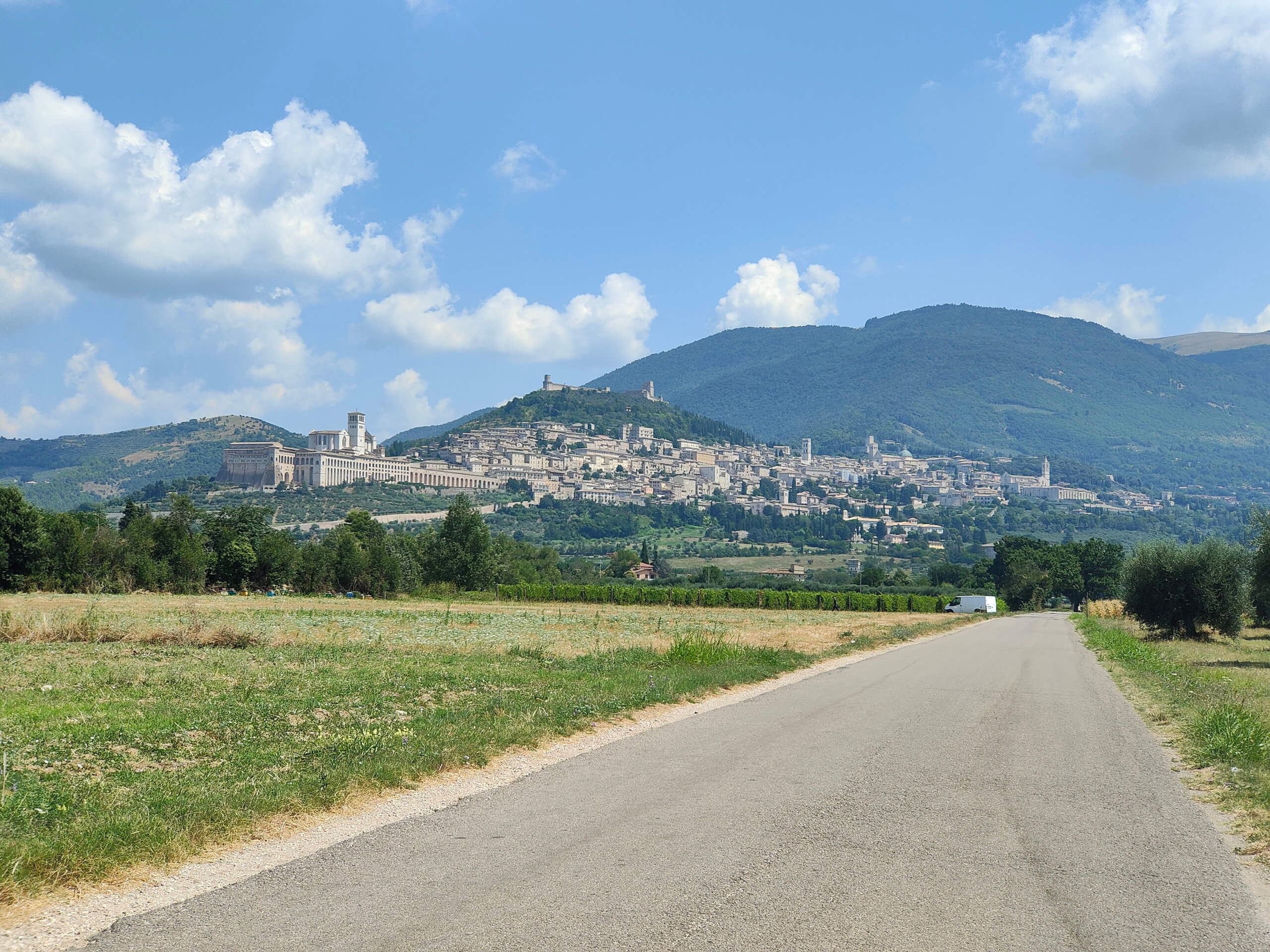 Assisi in the Distance