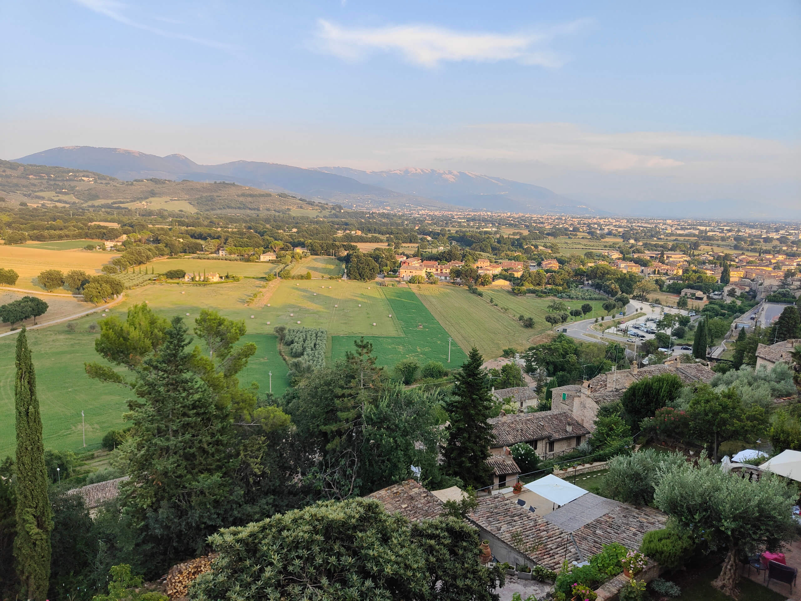 View from Spello