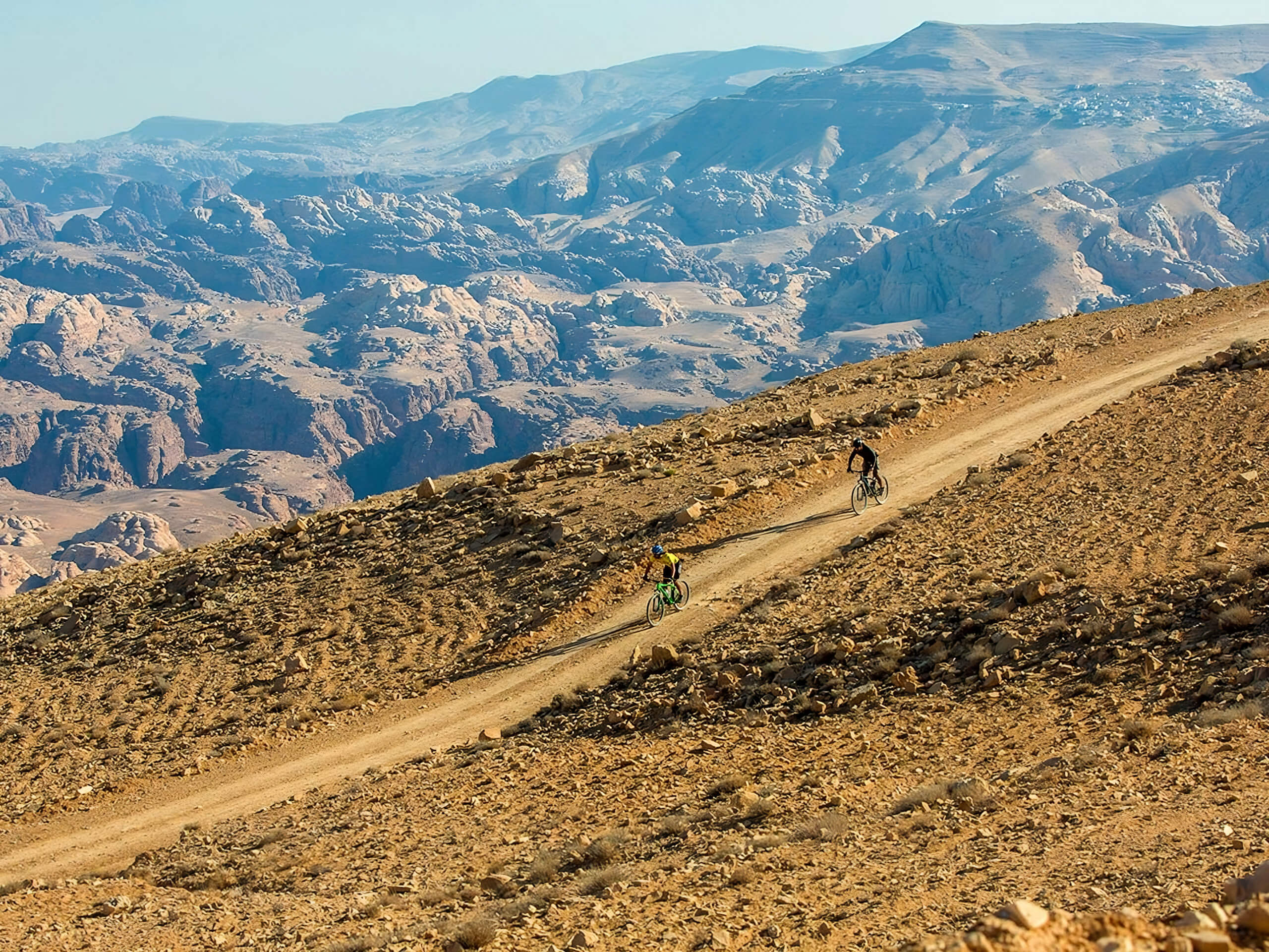 Jordan through Petra and Wadi Rum Cycling Tour