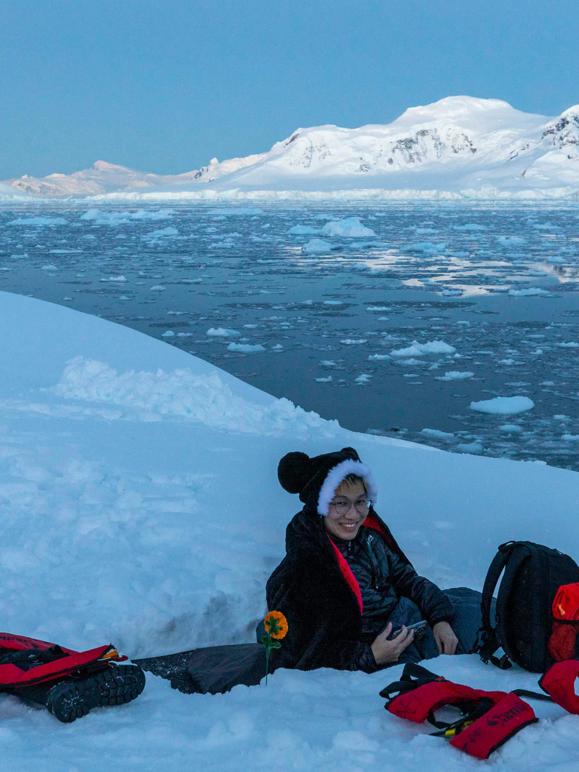 Camping, Paradise Bay, Antarctica