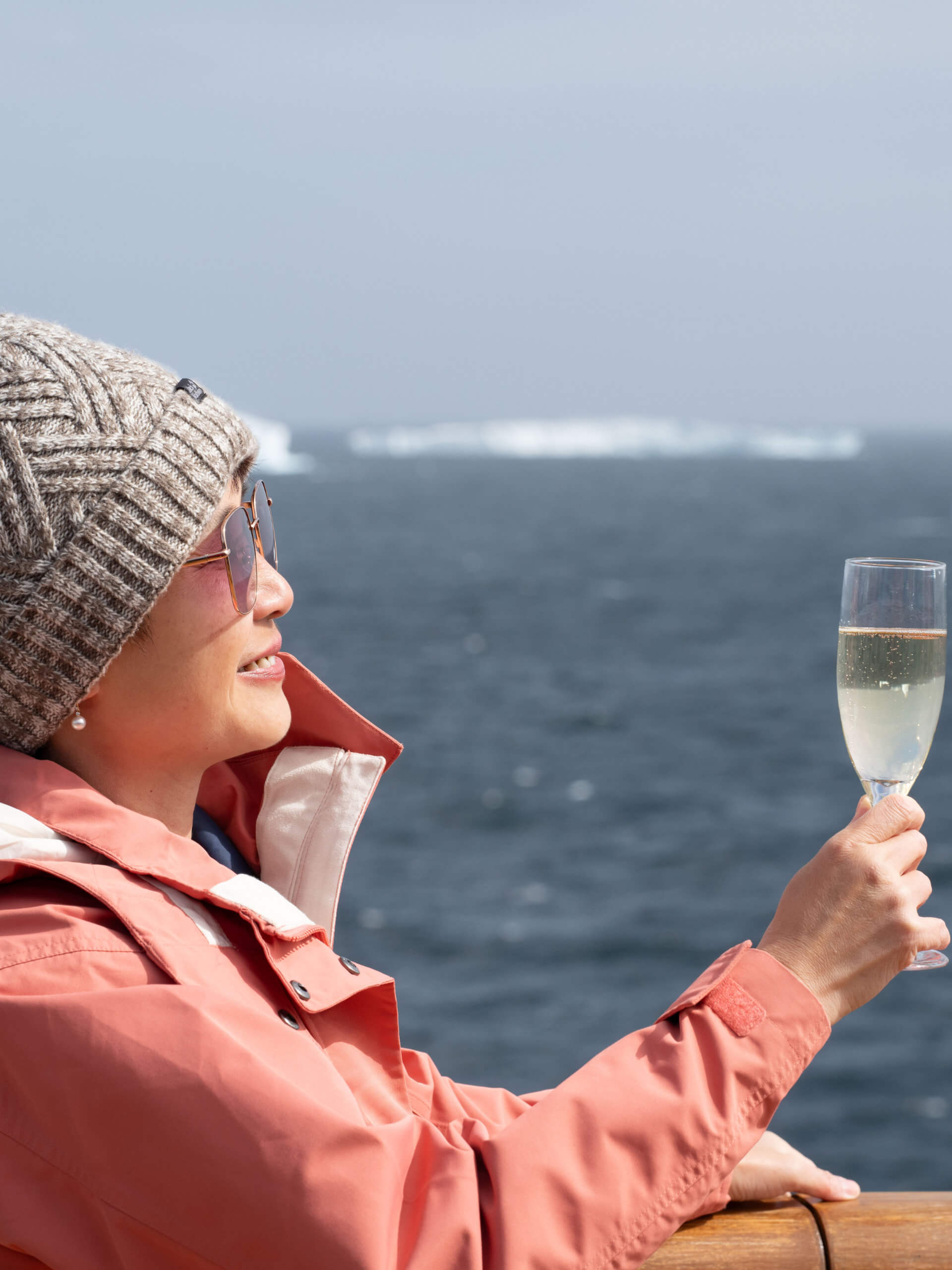 Celebrating Crossing the Antarctica Circle