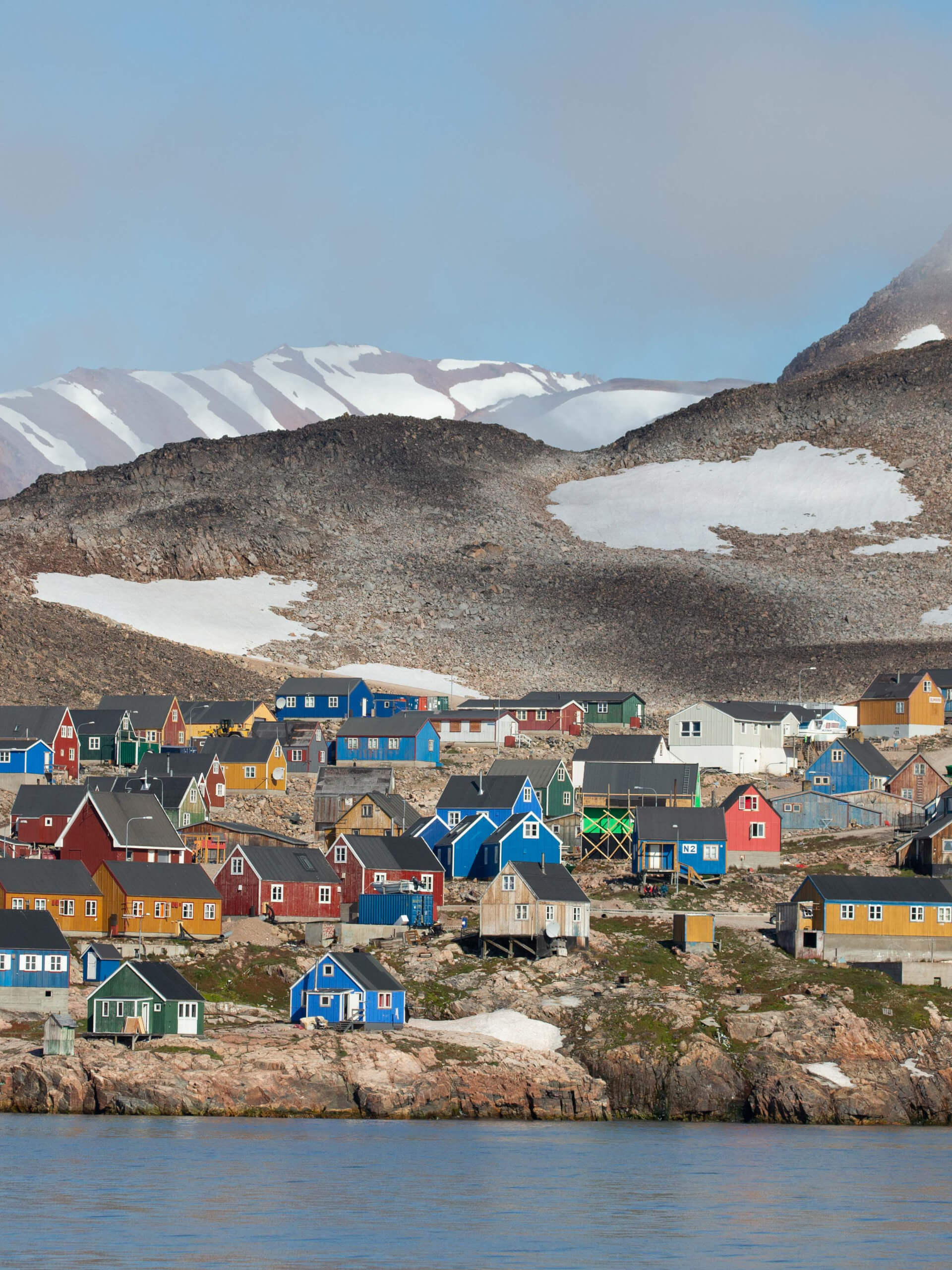 Colourful Houses, Ittoqqortoormiit, Greenland