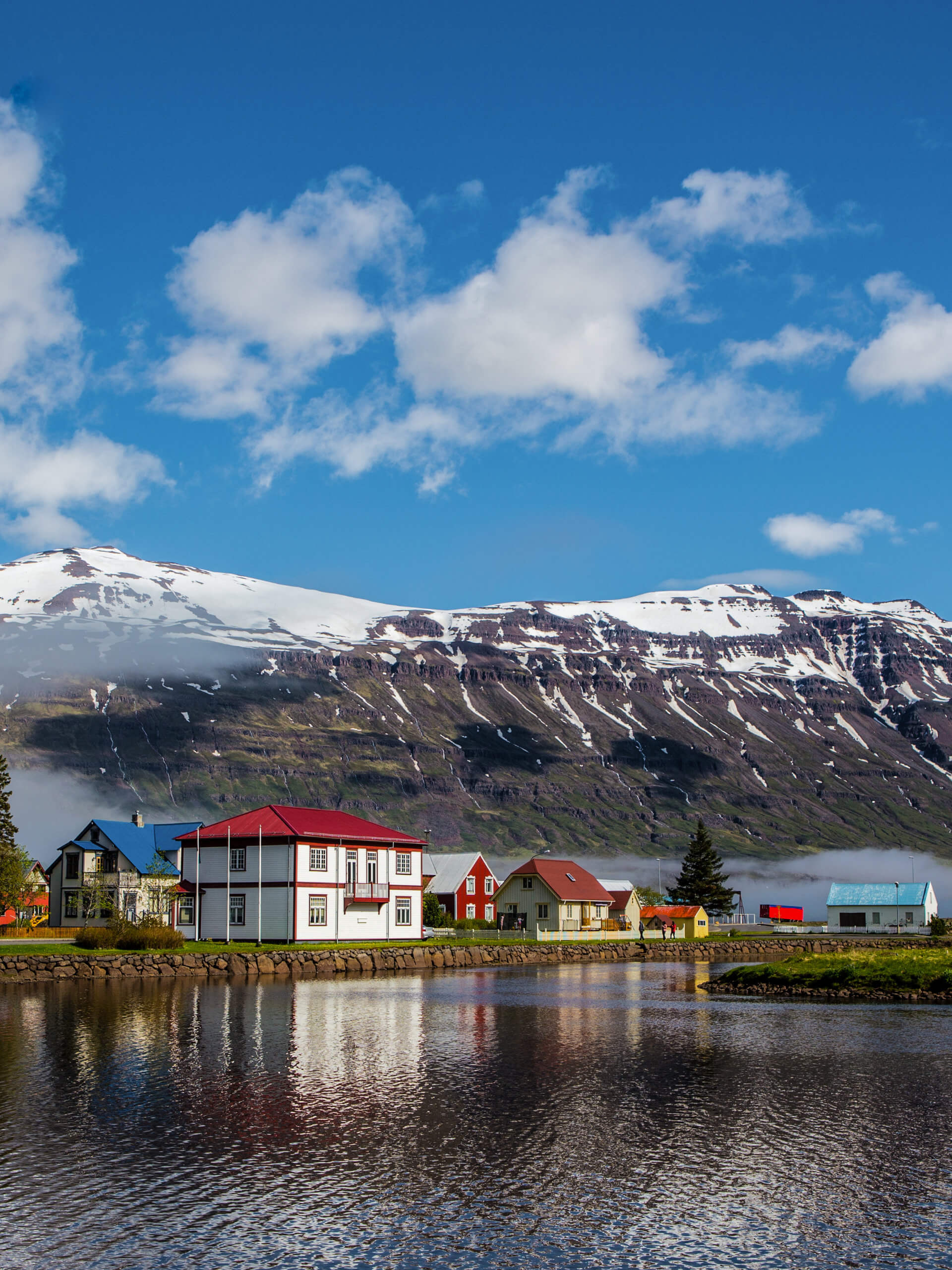 Colourful Houses of Seydisfjordur, Iceland