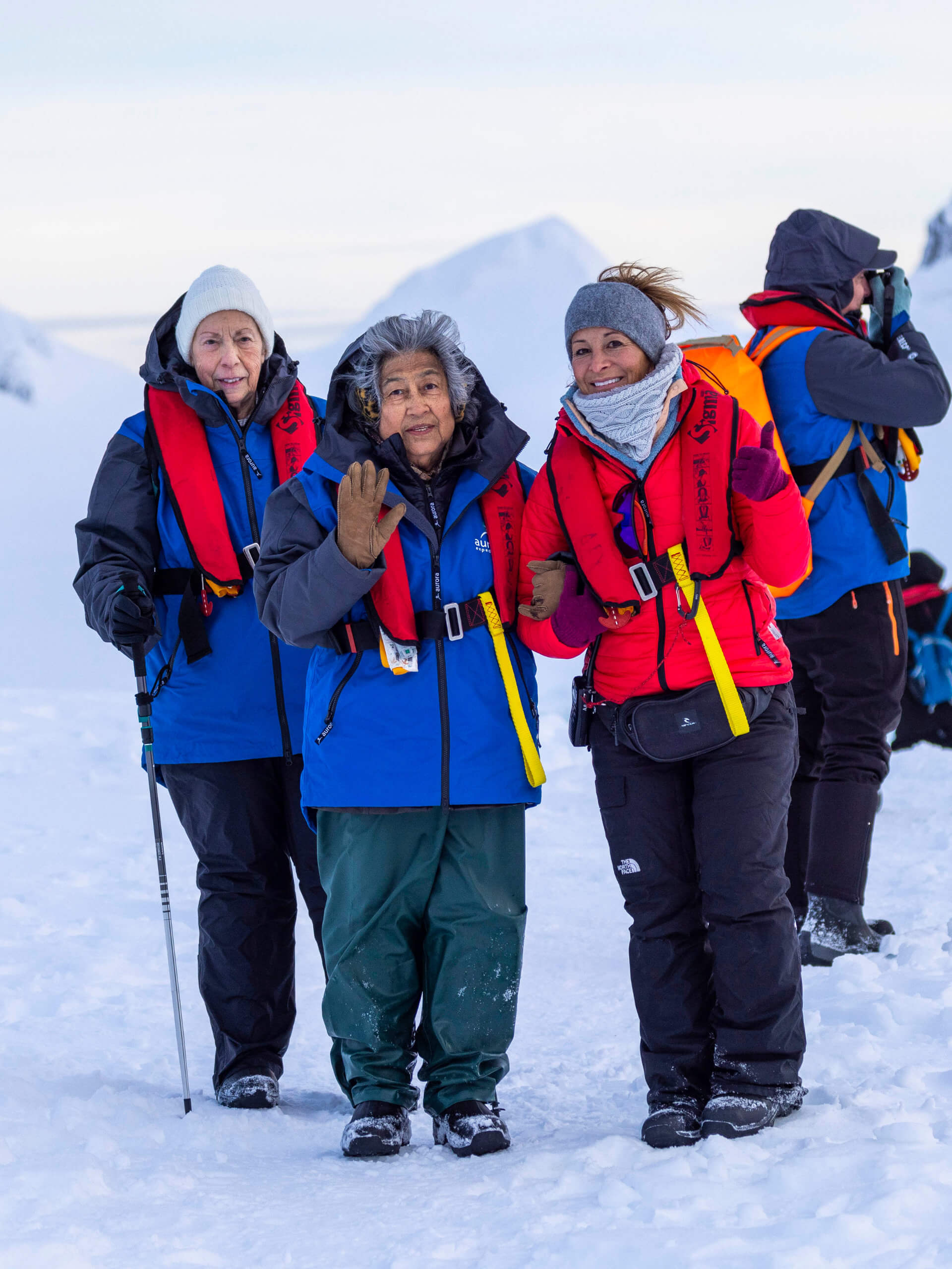 Passengers, Half Moon Island, Antarctica