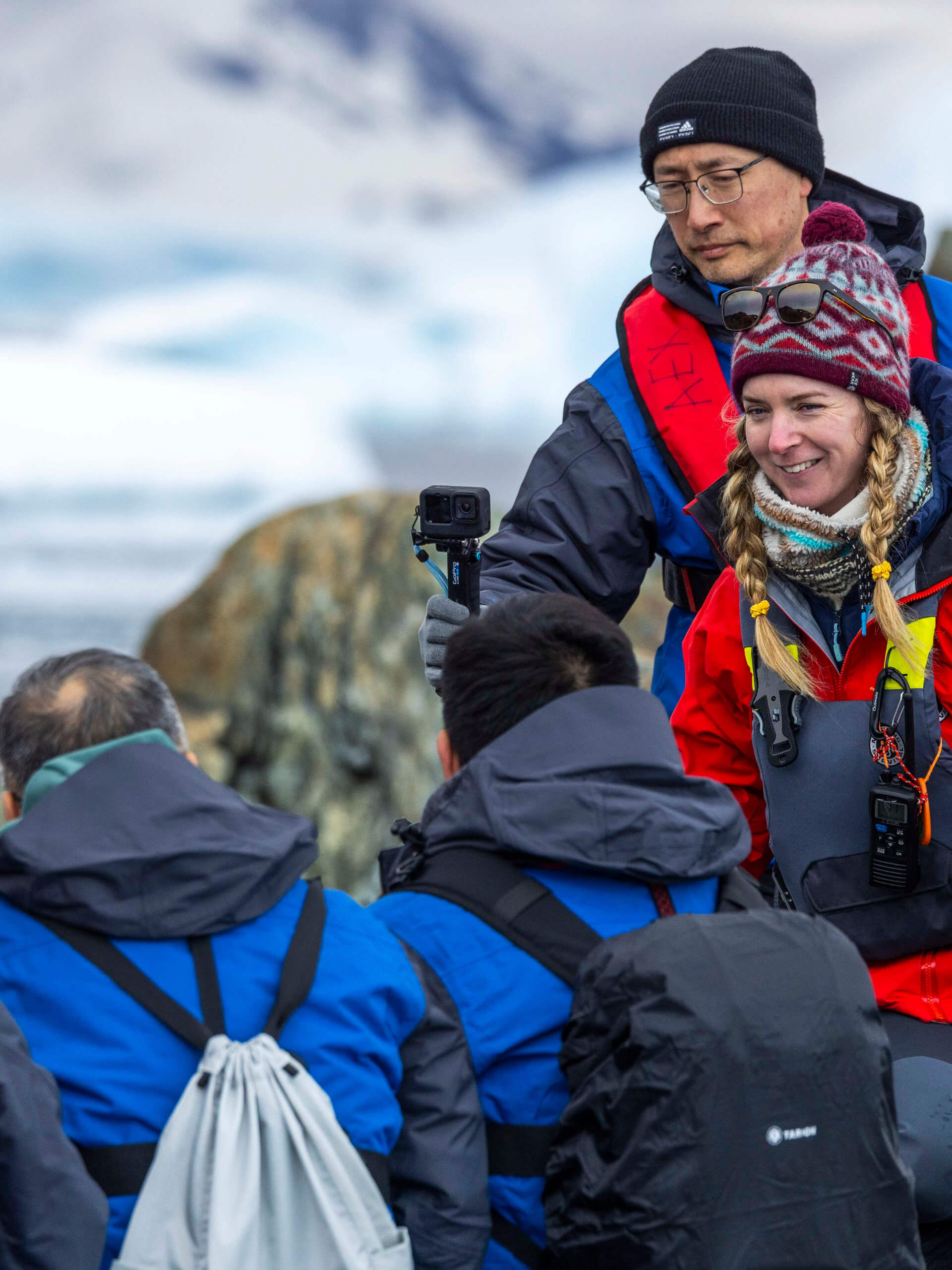 Passengers, Spring Point, Antarctica