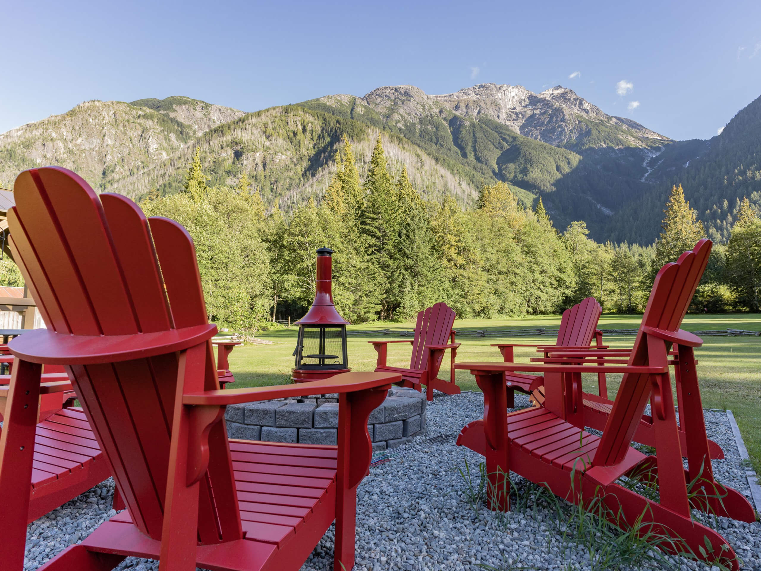 Bella Coola accommodation with a view