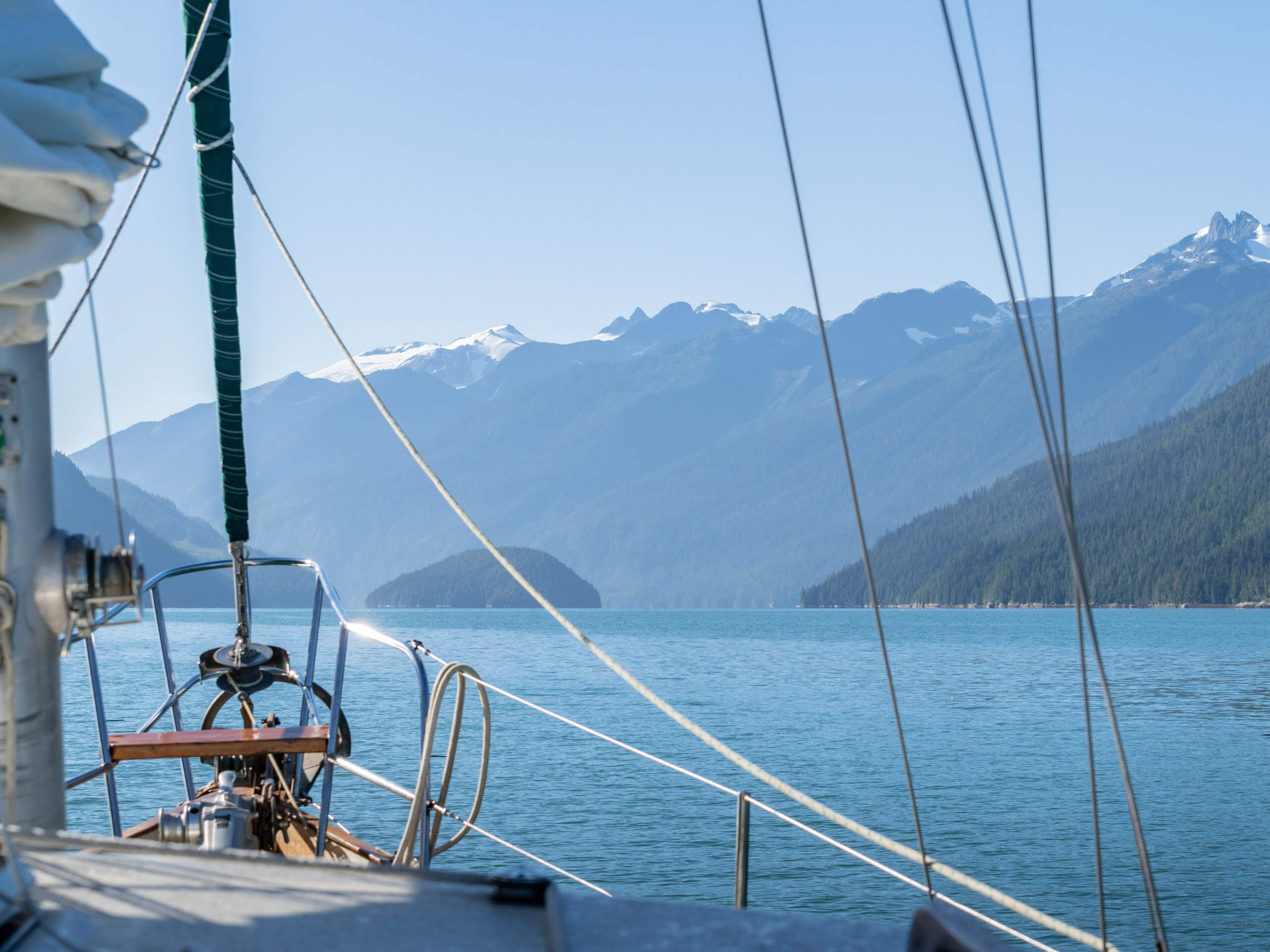 Boat tour on fjords from Bella Coola