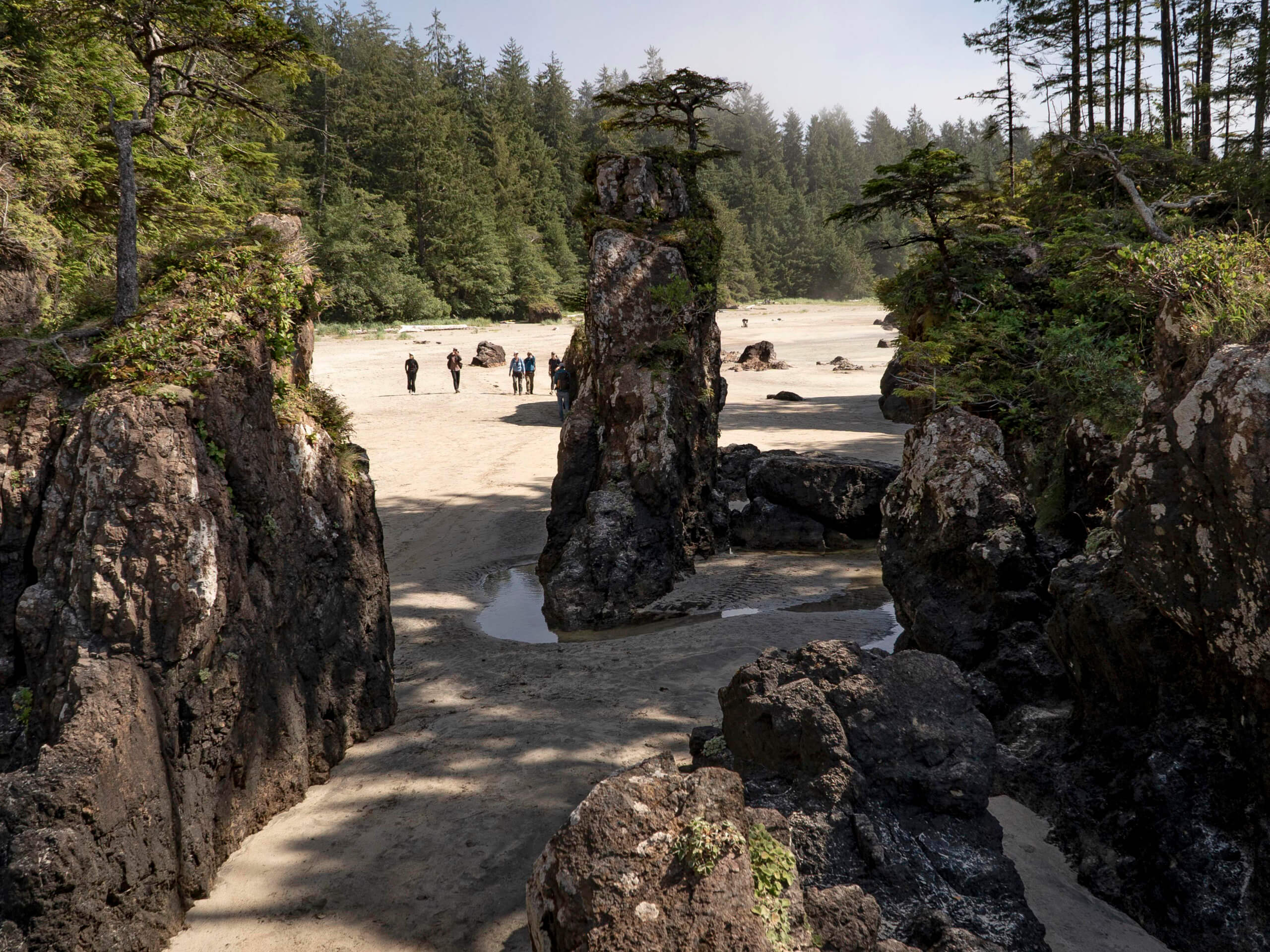 San Josef Bay beach