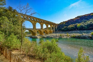 Cycling through Pont du Gard and Alpilles