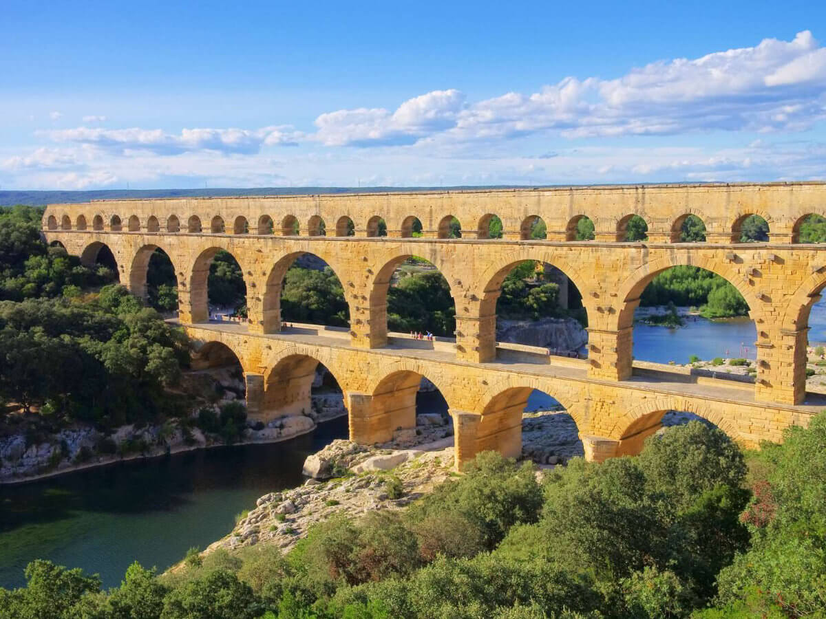 Cycling through Pont du Gard and Alpilles-1